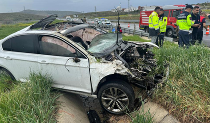 İzmir'de kaza: 1 ölü 5 yaralı