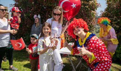 Güzelbahçe’de 23 Nisan coşkusu, şenliklerle kutlandı