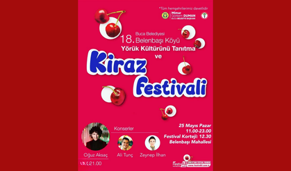 Belenbaşı Yörük Kültürünü Tanıtma ve Kiraz Festivali başlıyor