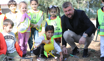 Buca'dan çocuklara tarım eğitimi