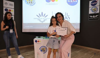 Karabağlar’da çocuklara uzay sertifikası