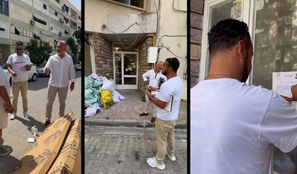 Karşıyaka'da moloz cezası