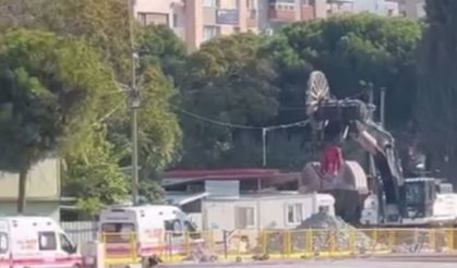 Şirinyer Metro İstasyonu’nda iş kazası paniğe neden oldu