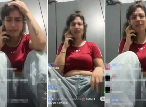 TikTok yayınında skandal baskın! Polis neye uğradığını şaşırdı