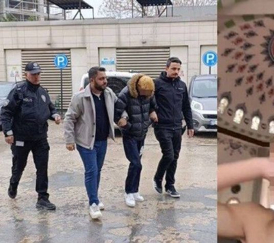Camide yarı çıplak video skandalı gözaltıyla sonuçlandı