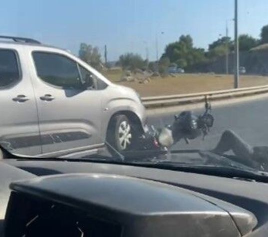 Motosikletliye kasten çarpan sürücüye 180 bin TL ceza