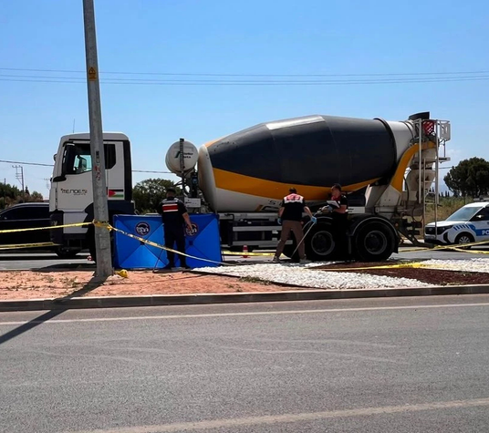 Aydın'da beton mikseri dehşeti: 70 yaşındaki kadın hayatını kaybetti