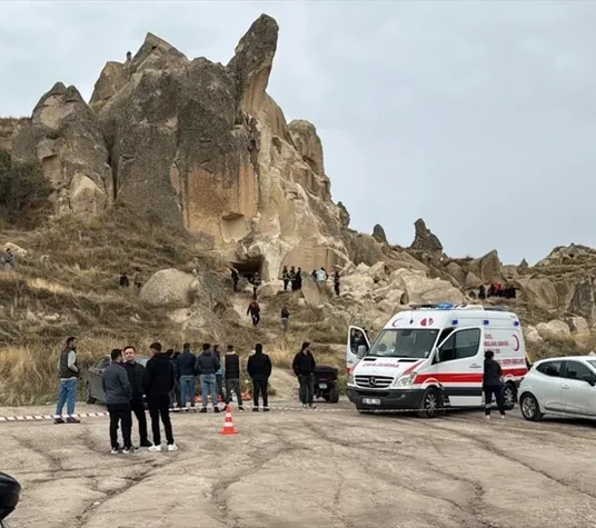 Kapadokya’da peribacası çöktü: 3 kişi hayatını kaybetti, 5 yaralı