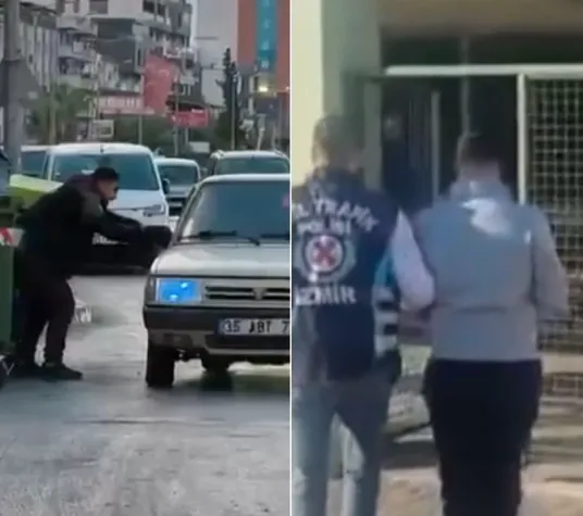 Çiğli’de motosikletinden inip kavga etti, 180 bin lira ceza yedi!