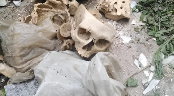 Bornova'daki bulunan insan kemikleri için İstanbul'da adli inceleme