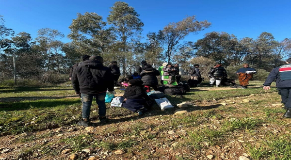 Aydın'da şok olay: Kaçak göçmenleri 'dağın arkası İstanbul' diyerek, araziye bırakmışlar