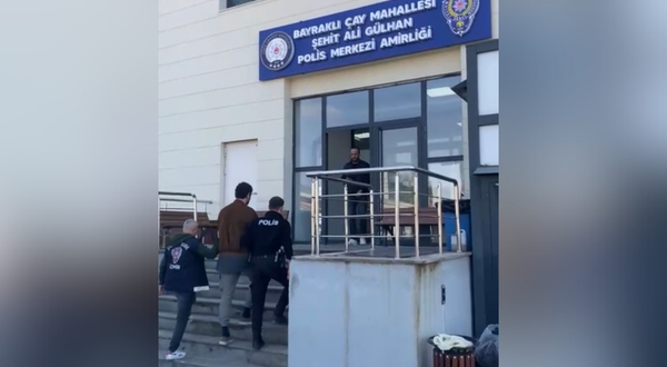 27 yıl hapis cezasıyla aranan şahıs Bayraklı'da yakalandı