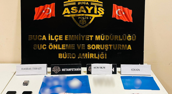 Buca’da uyuşturucu operasyonu: 2 şüpheli yakalandı