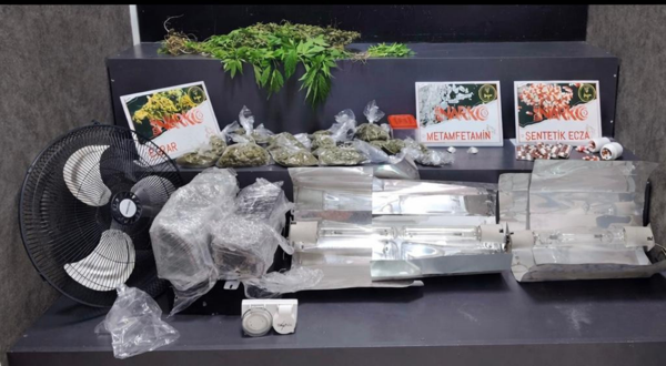 Konak’ta yasaklı madde serasına baskın: 1 tutuklama
