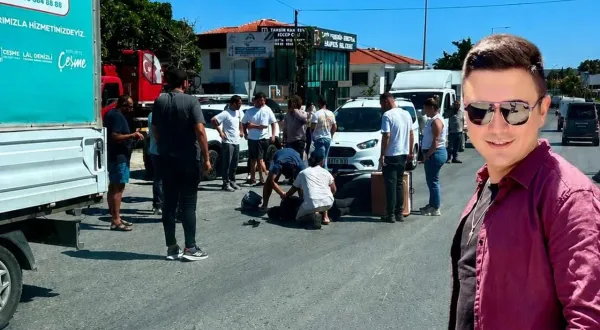 Çeşme’de motosiklet kazası can aldı
