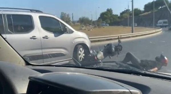 Motosikletliye kasten çarpan sürücüye 180 bin TL ceza