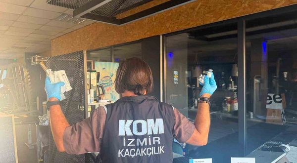 İzmir’de 11 milyon liralık kaçak steroid operasyonu: 6 gözaltı