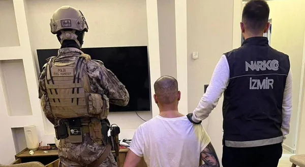 Uluslararası seviyede aranan Valmir Berısha, İzmir’de yakalandı