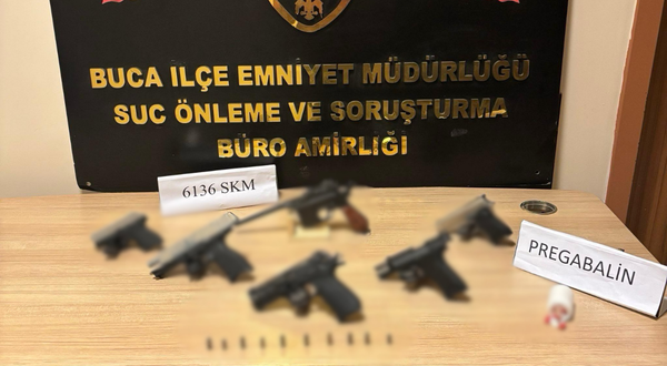 Buca’da ruhsatsız silah operasyonu: 1 kişi yakalandı