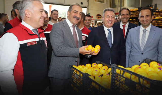 İzmir'de satsuma sezonun ilk ihracatı için yola çıktı