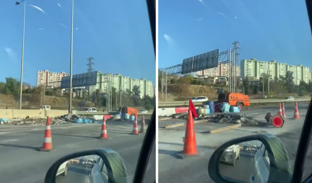 İzmir Çiğli’de bitmeyen yol çalışması trafiği olumsuz etkiliyor!