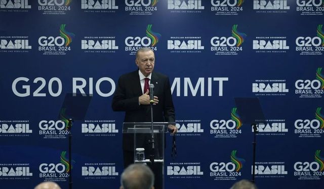 Cumhurbaşkanı Erdoğan, G20 Zirvesi'nde: Güvenlik Konseyi'ne reform şart