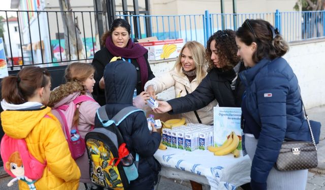 İzmir Güzelbahçe Belediyesi, öğrencilerin beslenmesine önem veriyor