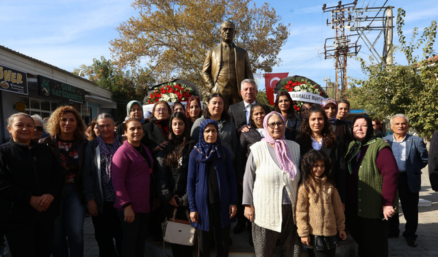 İzmir Güzelbahçe, 10 Kasım’da Atatürk’ün ışığında yeni bir başlangıç yaptı!