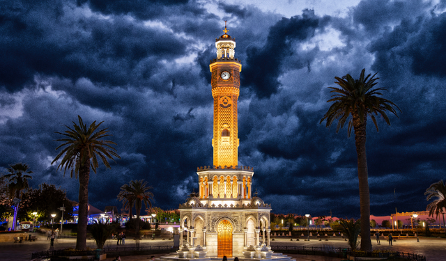 İzmir’e kuvvetli sağanak yağış alarmı : Ani sel ve su baskınına karşı önlem alın!