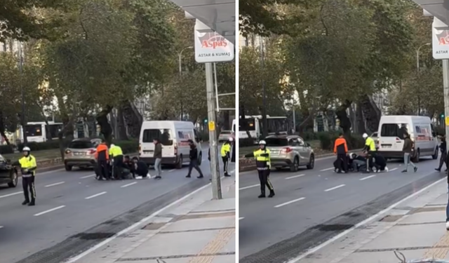 İzmir Konak'ta trafik kazası: 1 kişi yaralandı!