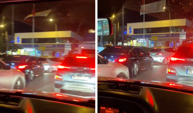 İzmir Buca'da sürücülerden trafik isyanı!