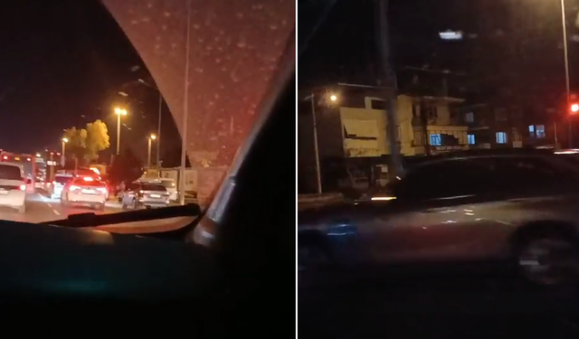 İzmir Çiğli Egekent'te trafik kazası!