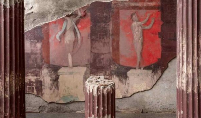 Pompeii’de Dionysos’a adanmış 2.000 yıllık ritüel freskleri ortaya çıkarıldı