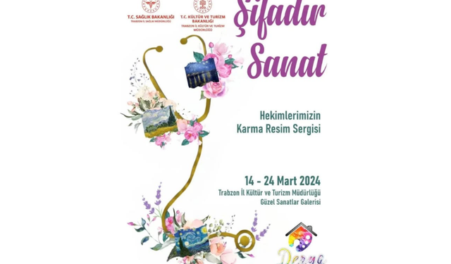 Kadın doktorlar "Şifadır Sanat" sergisi açtı