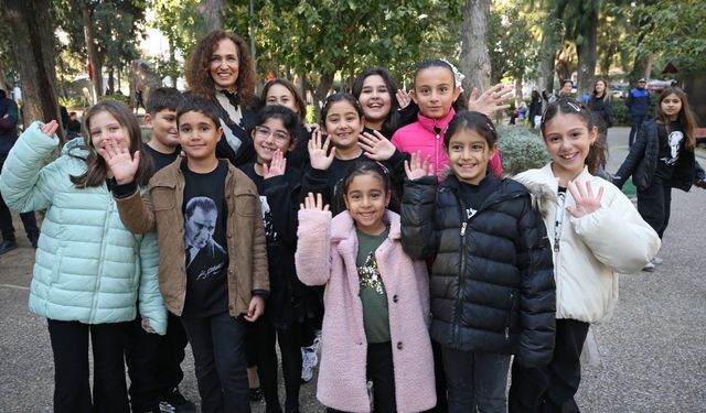 Karşıyaka'dan çevreci çocuklara ödül