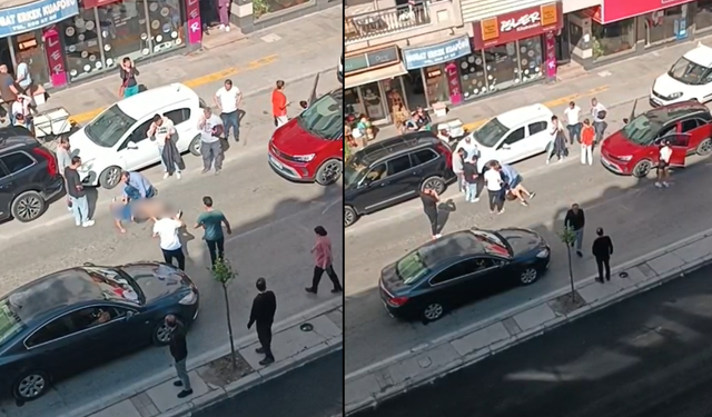 Narlıdere'de otomobil yayaya çarptı!
