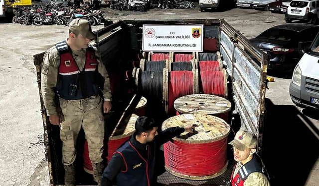 6 milyon TL’lik elektrik kablosu hırsızlığı: 4 gözaltı!