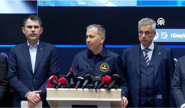 Bakan Yerlikaya açıkladı: 9 ev tahliye edilecek!