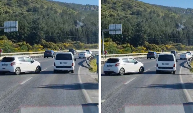Sürücüler dikkat: Bornova'dan Manisa yönüne gidişte kaza!