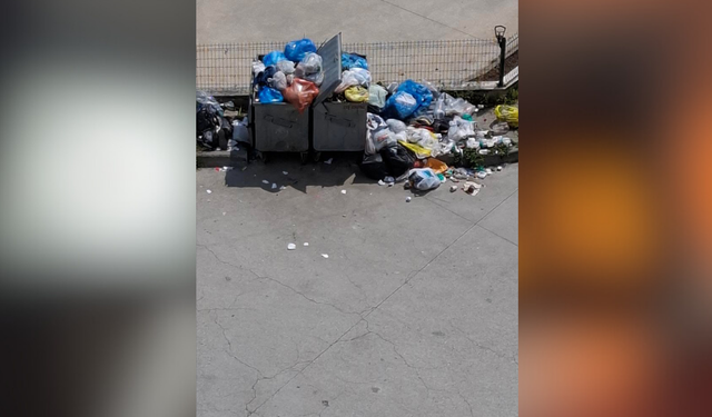 Çiğli’de çöp dağları büyüyor: Üç gündür temizlik yapılmıyor!