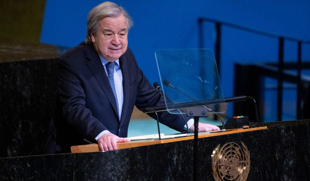 BM Genel Sekreteri Guterres'ten İstanbul depremi açıklaması