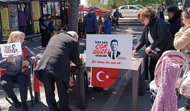 İmamoğlu için toplanan imzalara el koyuldu