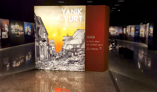 İzmir’in başına gelen en büyük felaket, Yanık Yurt Sergisi ile anlatılıyor