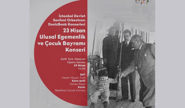 İstanbul Devlet Senfoni Orkestrası'ndan 23 Nisan konseri