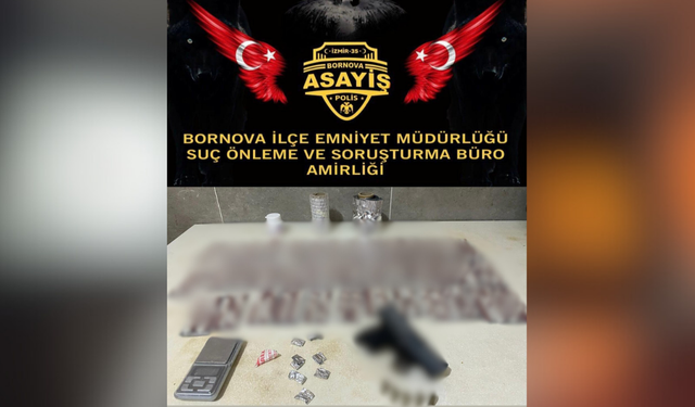 Bornova'da zehir tacirlerine baskın!