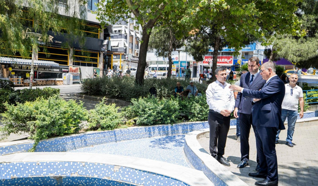 Cemil Tugay’dan Şirinyer çıkarması: Parklar yenileniyor, yollar onarılıyor