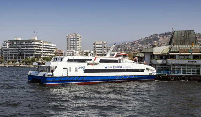 İZDENİZ’den yaz seferleri başlıyor: Karşıyaka, Konak, Urla ve Mordoğan arasında deniz yolculuğu