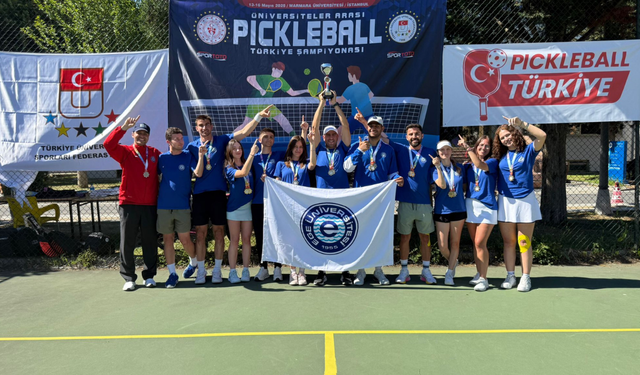Ege Üniversitesi Pickleball Takımı Türkiye şampiyonu oldu