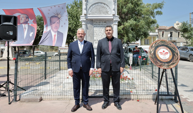 Kaymakam Kemal Bey Menemen’de şehadetinin 106. yılında anıldı