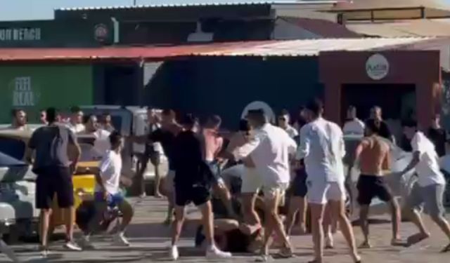 Dikili'de beach kavgası: Çok sayıda yaralı olduğu iddia edildi